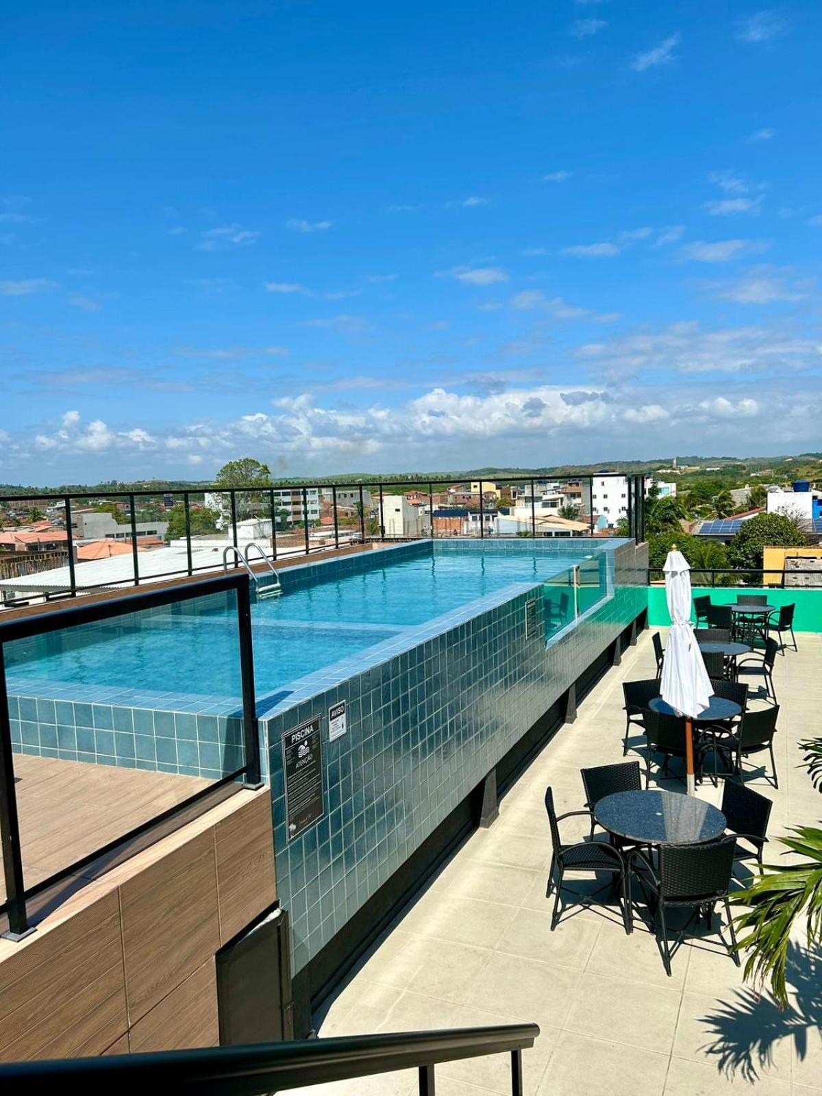 Pôrto das Galinhas Flat Com Rooftop No Centro De Porto מראה חיצוני תמונה
